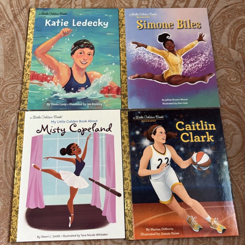 Women Athletes Little Golden Book bundle