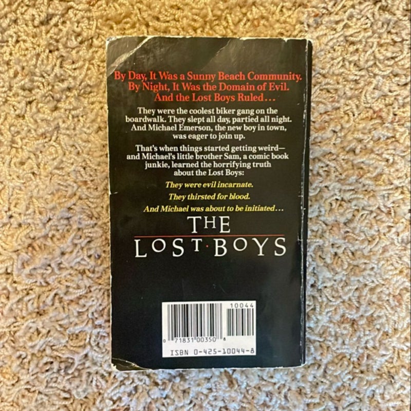 [Rare/HTF] The Lost Boys (1987) Movie Tie-In Paperback Book