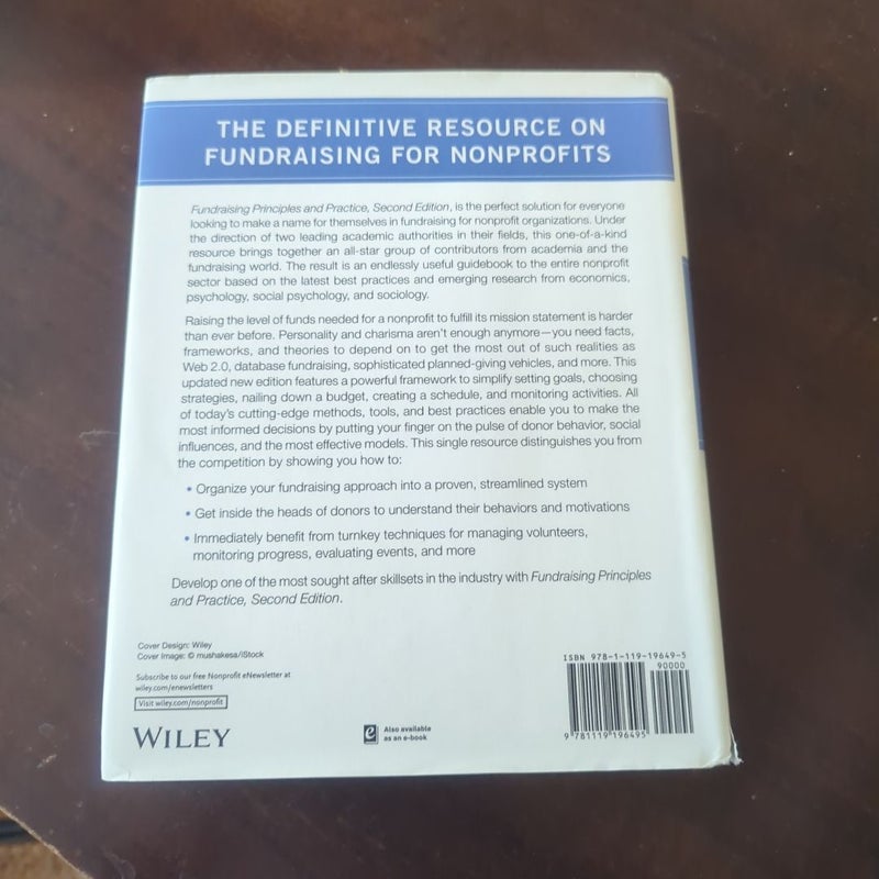 Fundraising Principles and Practice