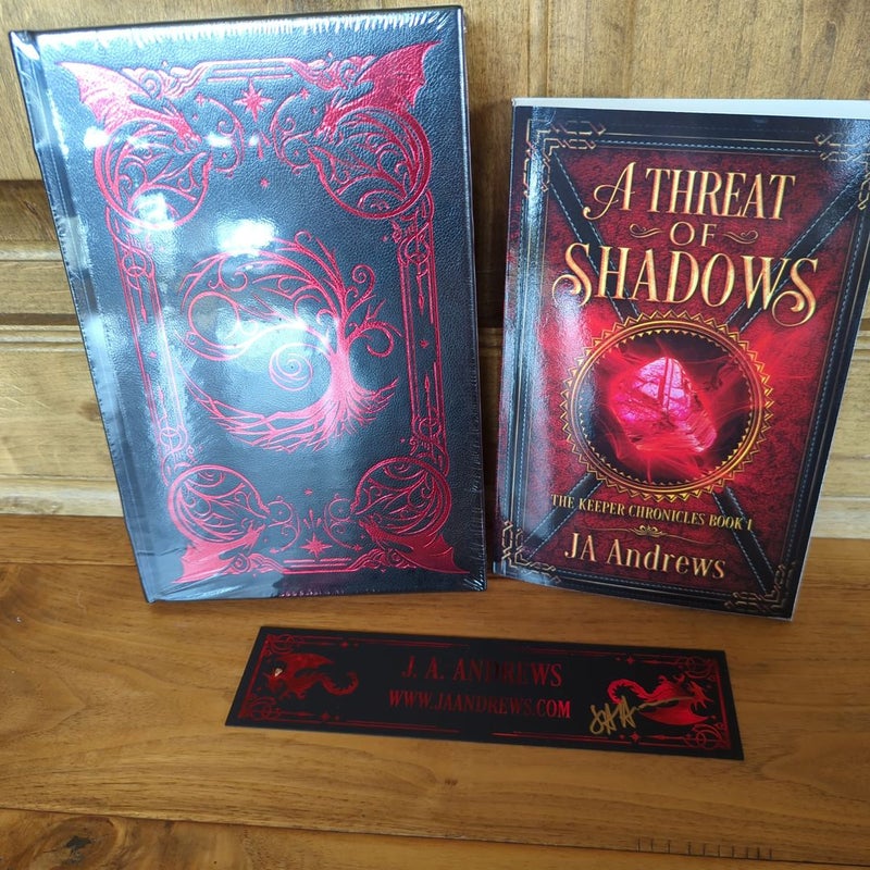 A Threat of Shadows - Kickstarter signed package 