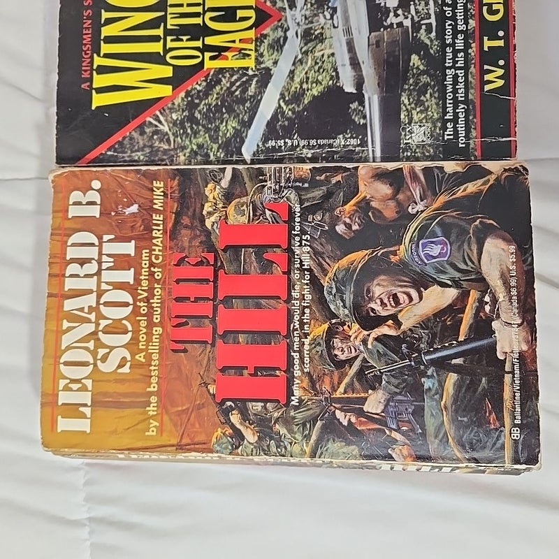 Lifer! The Hill and Wings of the Eagle 3 books vintage 