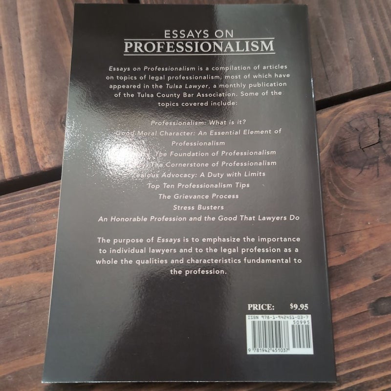 Essays on Professionalism