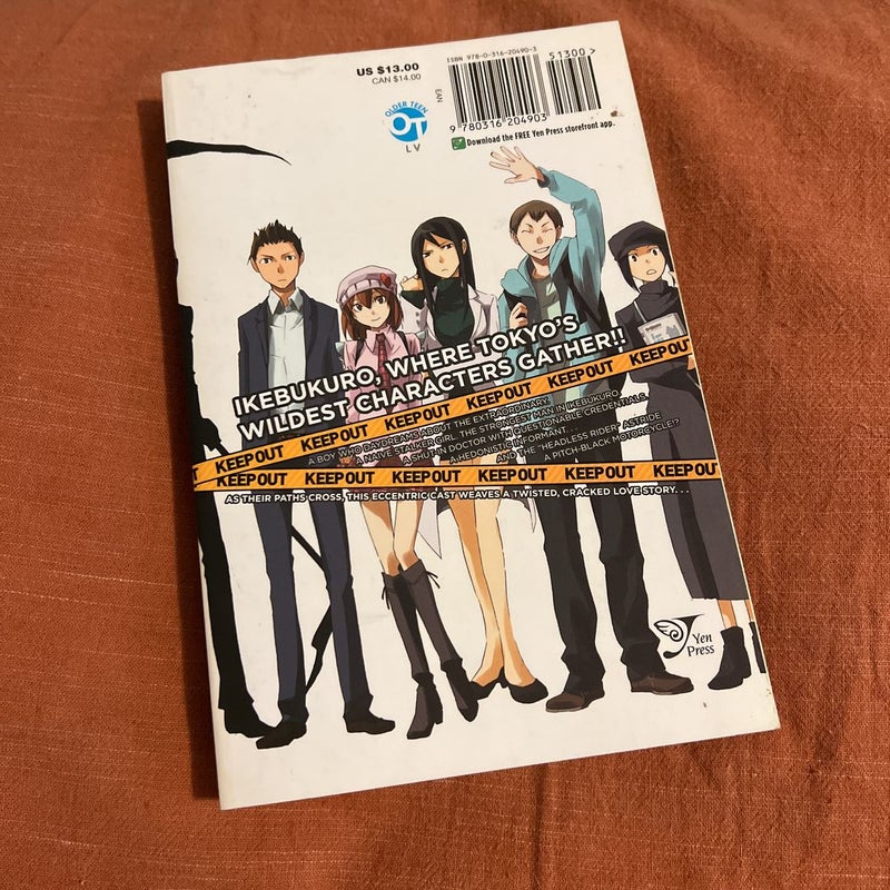 Durarara!!, Vol. 1