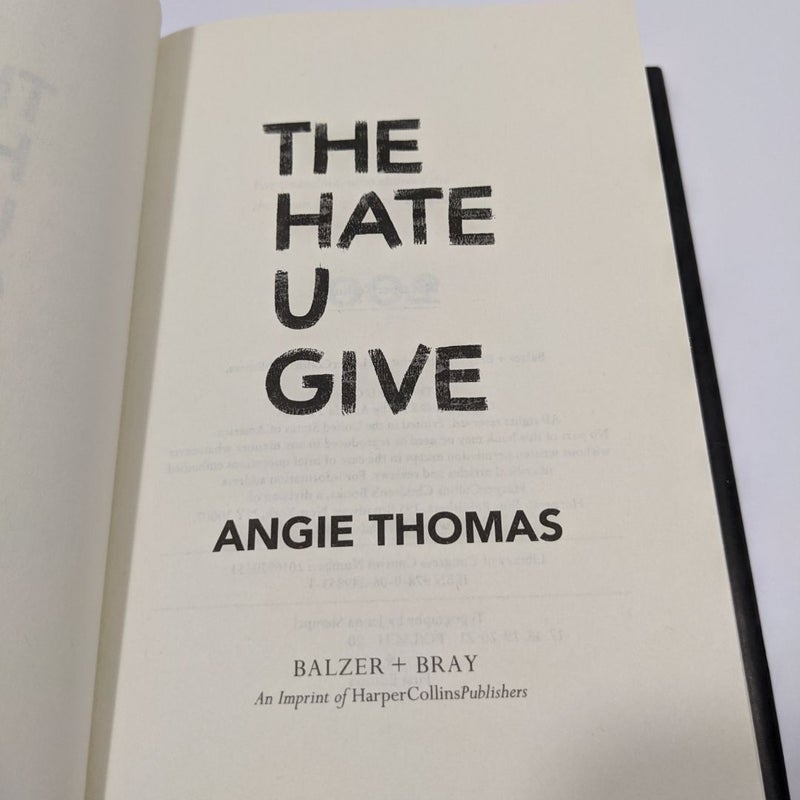 The Hate U Give