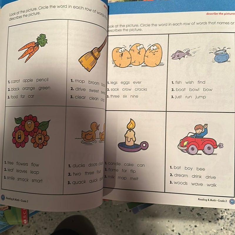 Scholastic Second Grade Jumbo Workbook