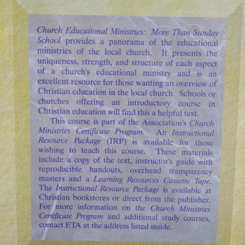 Church Educational Ministries
