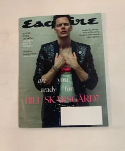 Esquire Bill Skarsgard “Are You Ready” Issue Summer 2024 Magazine Plus Chanel Insert