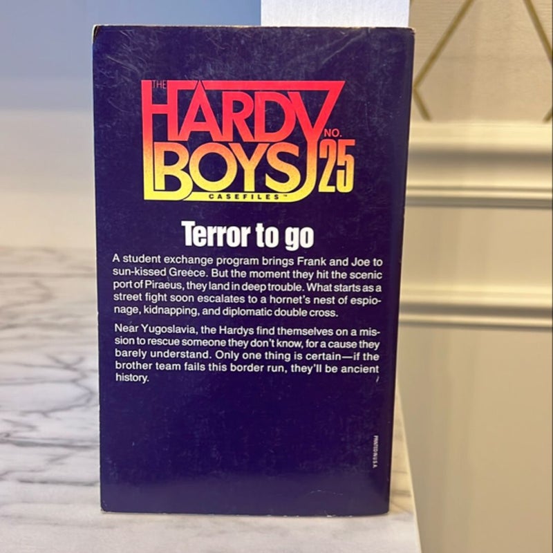 Hardy Boys: The Borderline Case Book 25