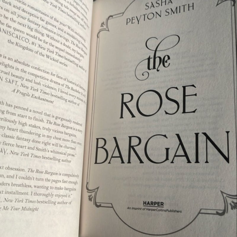 The Rose Bargain