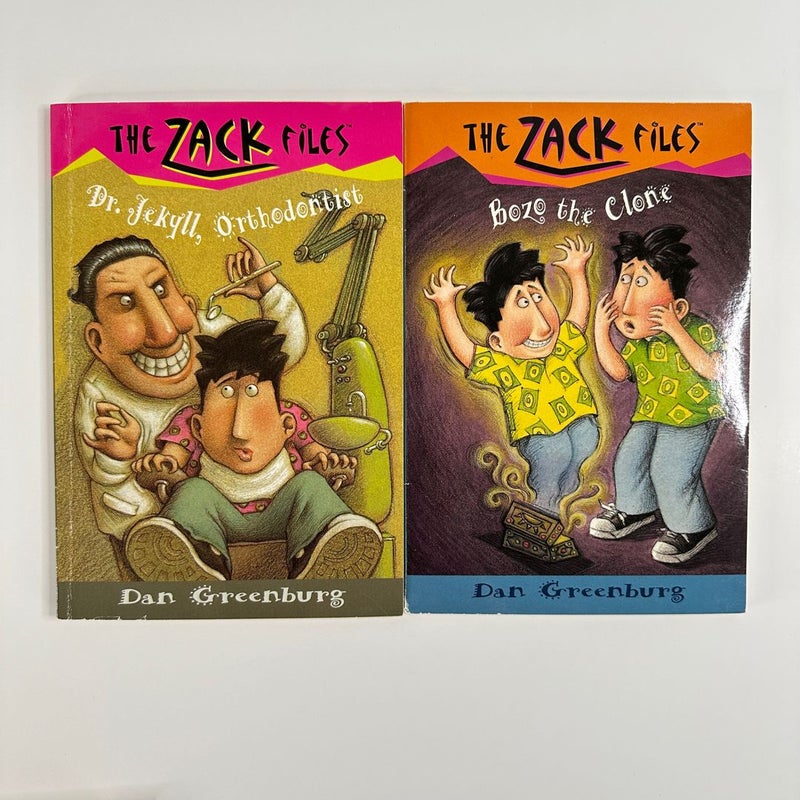 The Zack Files book bundle, 4 books