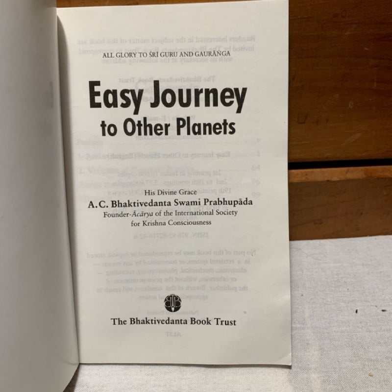 Easy Journey to Other Planets 