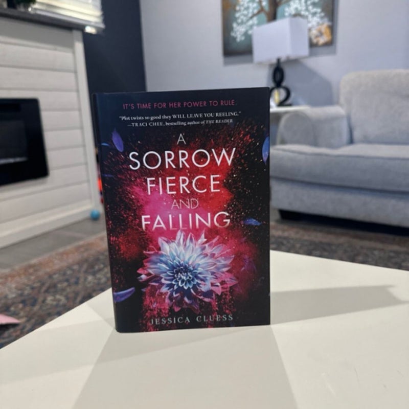 A sorrow fierce and falling
