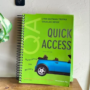 Quick Access Reference for Writers