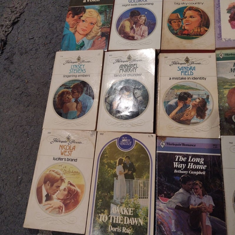 Vintage romance bundle of 40