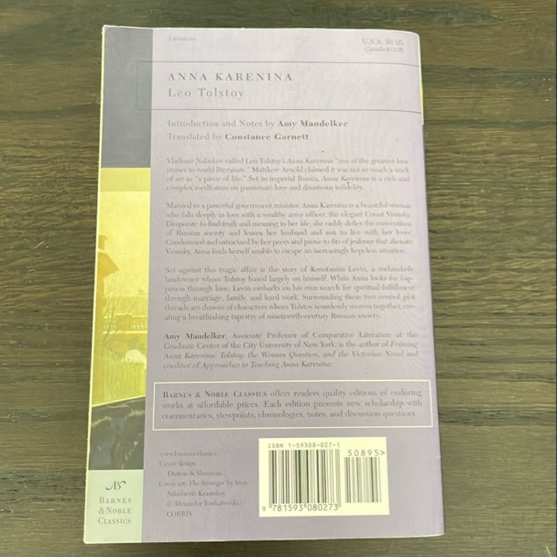 Anna Karenina (Barnes and Noble Classics Series)