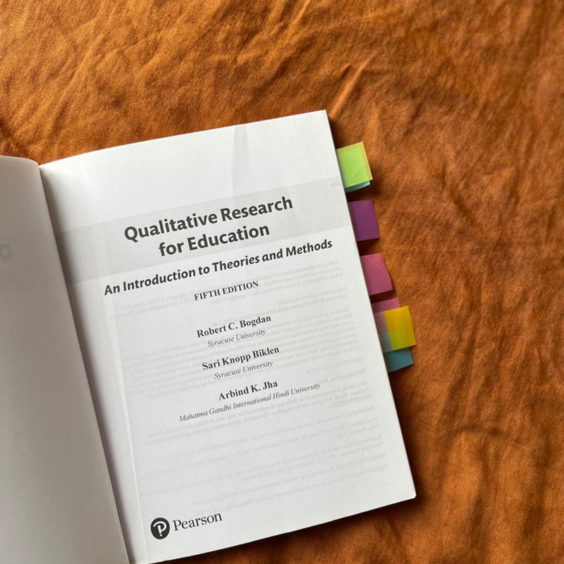 Qualitative Research for Education