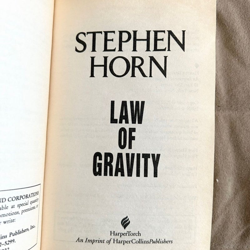 Law of Gravity 2979