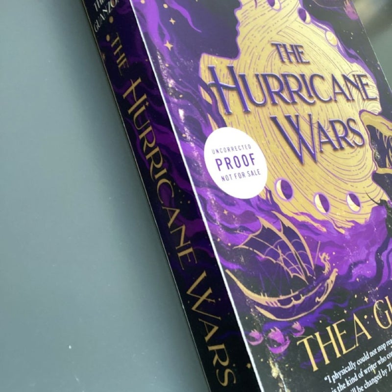 THE HURRICANE WARS (UNCORRECTED ADVANCED COPY PROOF - PAPERBACK) LAST CALL