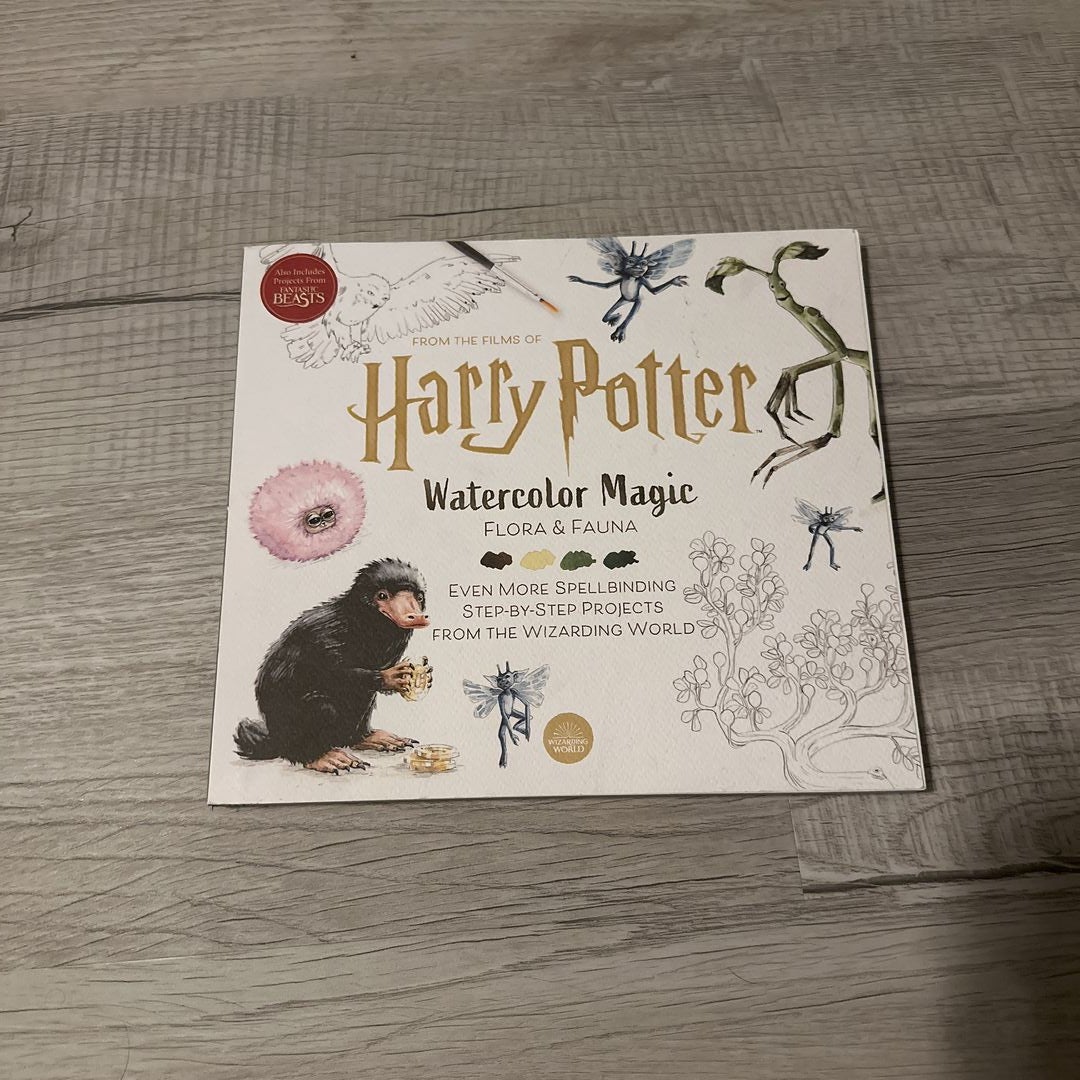 Harry Potter Watercolor Magic Flora and Fauna by Tugce Audoire