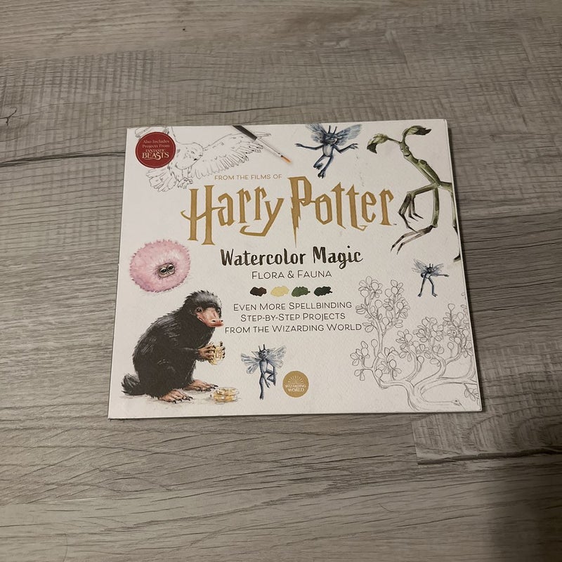 Harry Potter: Watercolor Magic: Flora and Fauna