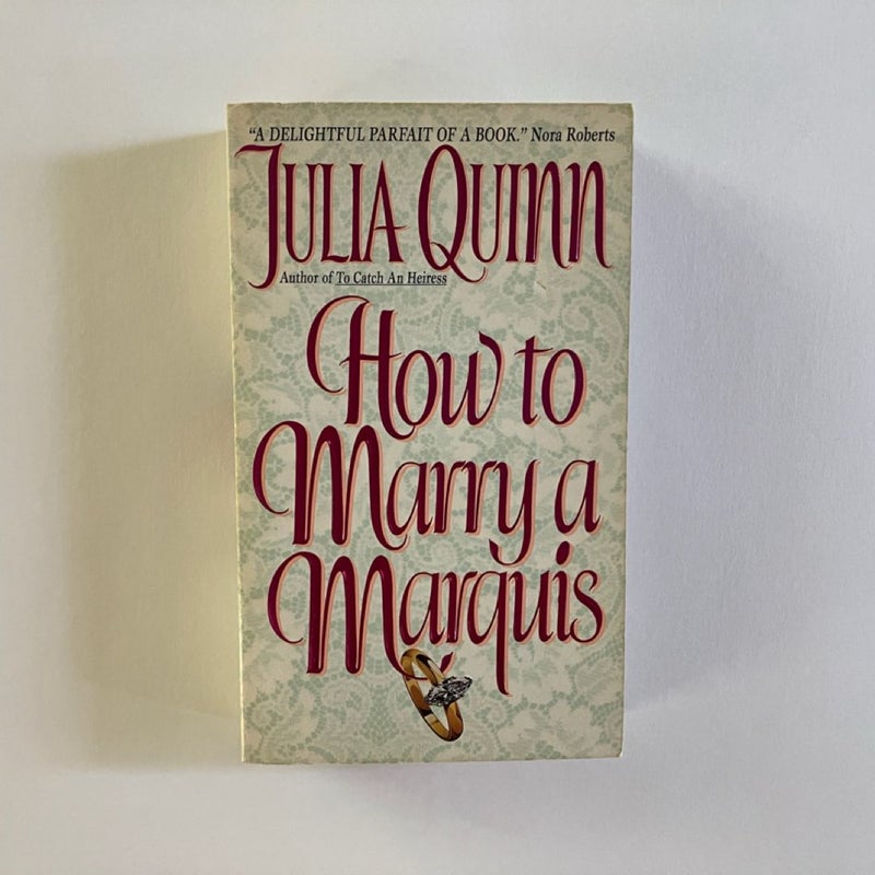 How to Marry a Marquis - Stepback, 1st print