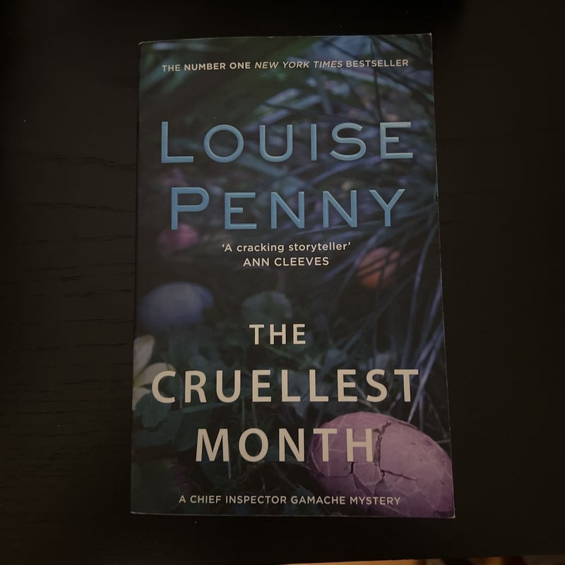 The Cruelest Month - (Chief Inspector Gamache Novel) by Louise Penny ( Paperback)