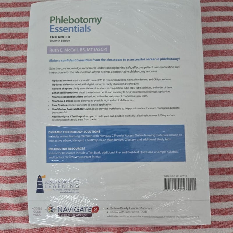 Phlebotomy Essentials, Enhanced Edition with Navigate 2 Premier Access