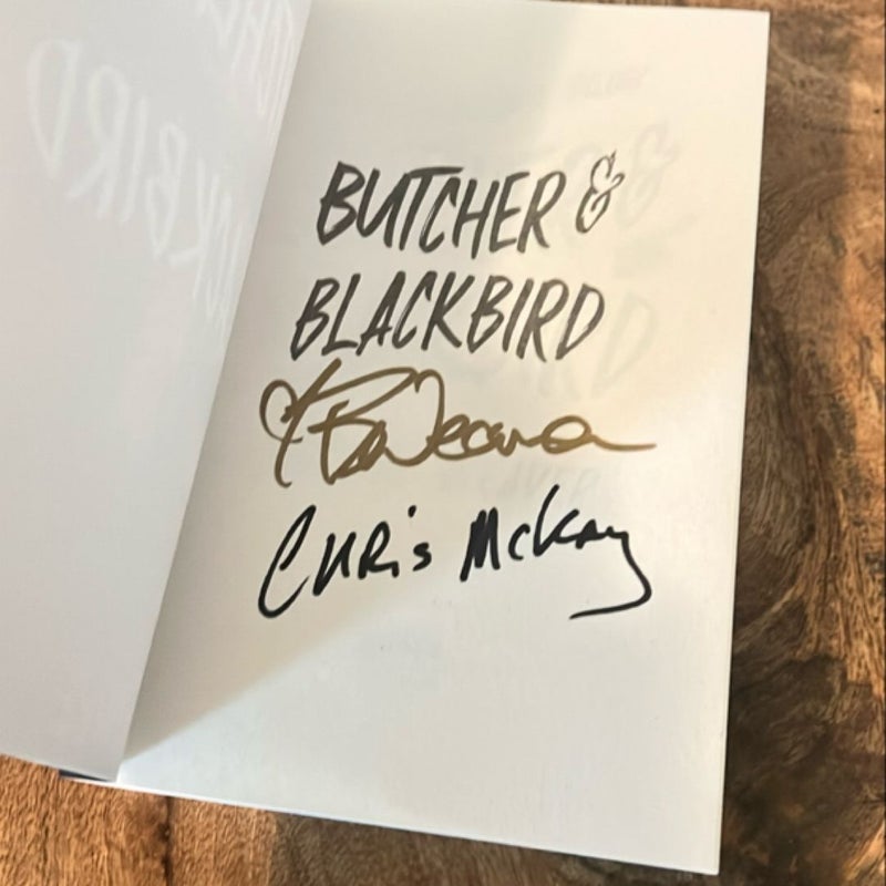 Butcher and Blackbird *Signed*