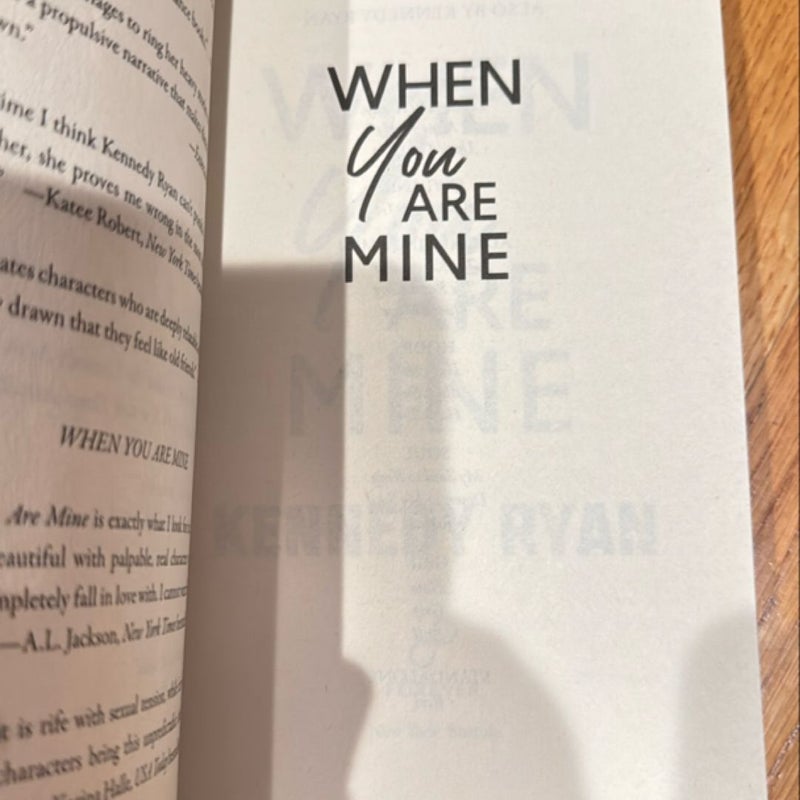 When You Are Mine