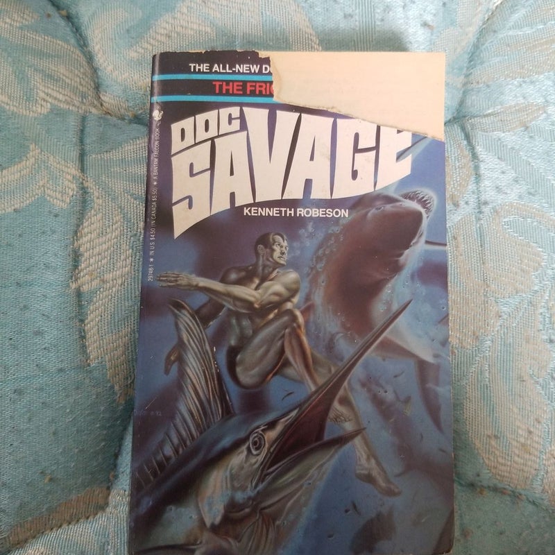 Doc Savage The Frightened Fish by Kenneth Robeson. 