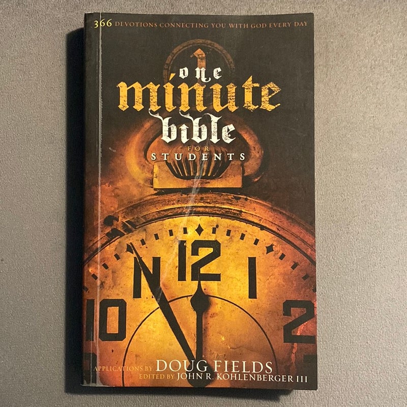 One Minute Bible for Students