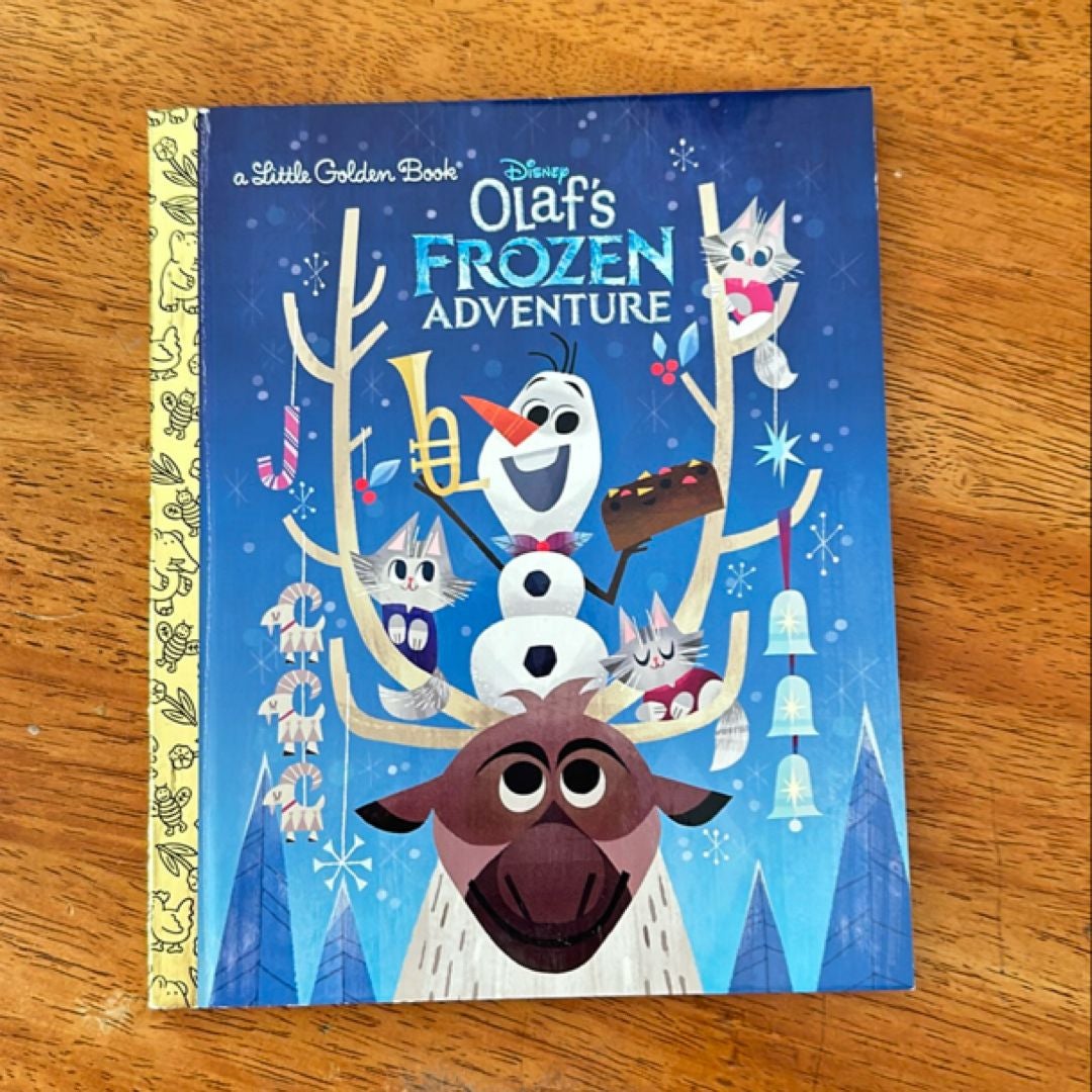 Olaf's Frozen Adventure Little Golden Book (Disney Frozen)