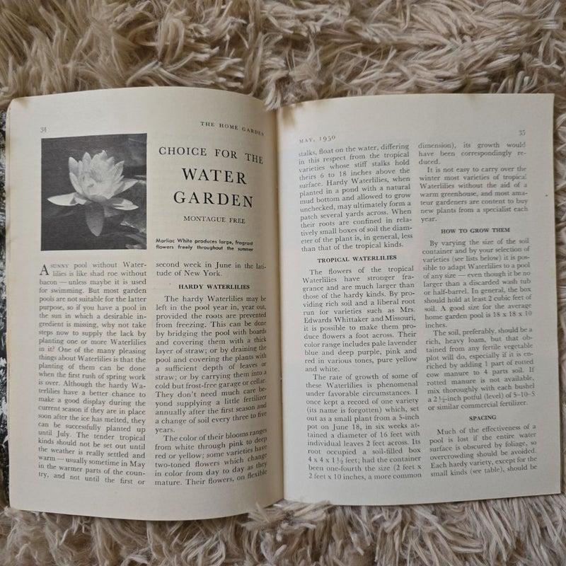 The Home Garden Issue May 1950