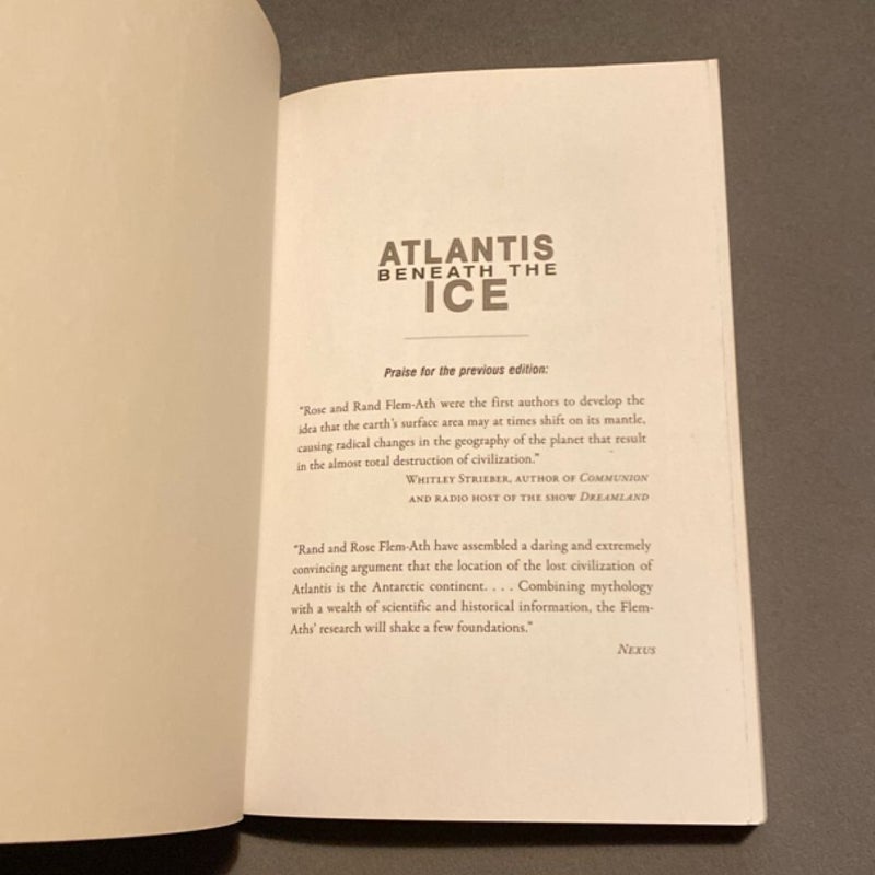 Atlantis Beneath the Ice