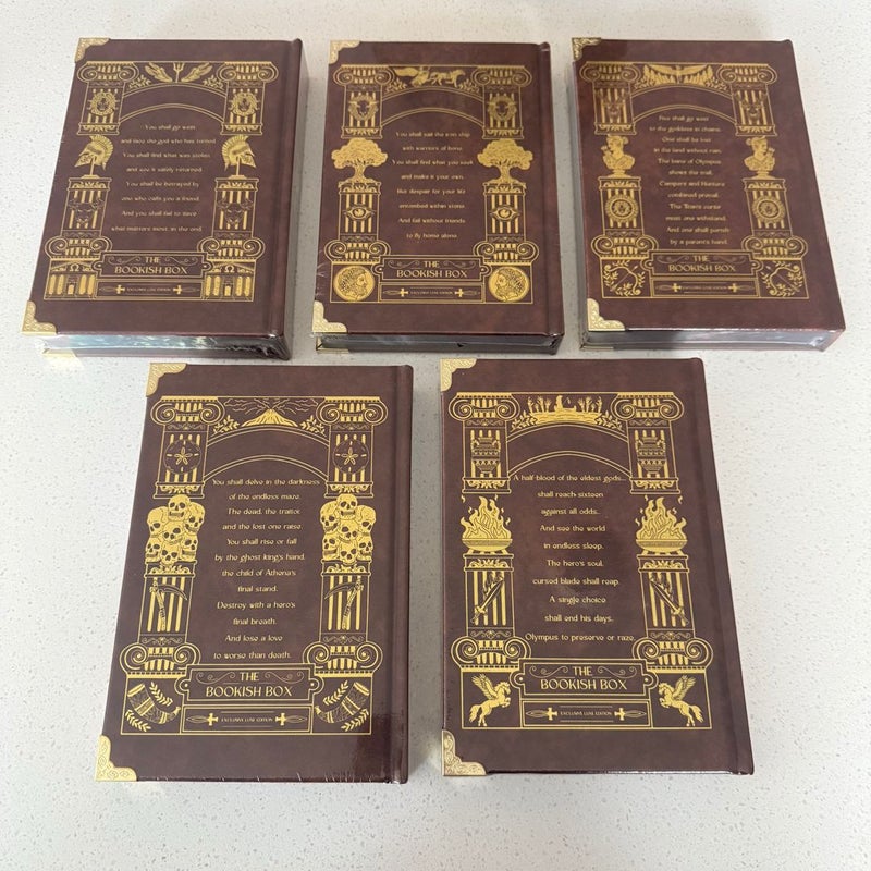 Percy Jackson and the Olympians - Bookish Box - Special Editions Set