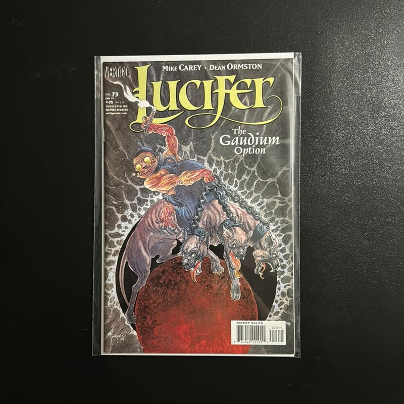 Lucifer issue # 73 The Gaudium Option 