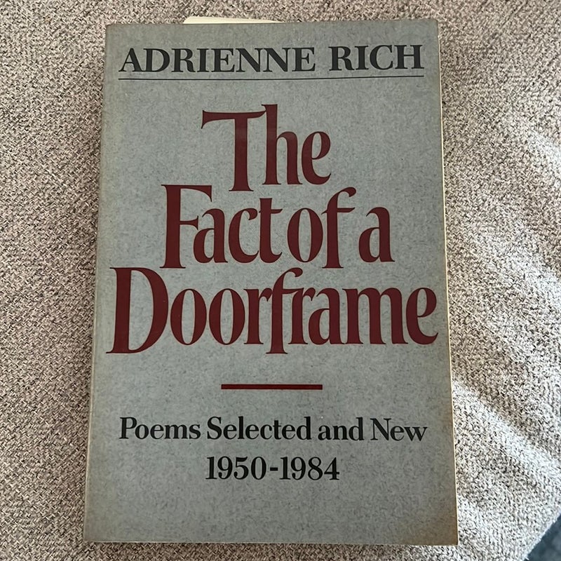 The Fact of a Doorframe