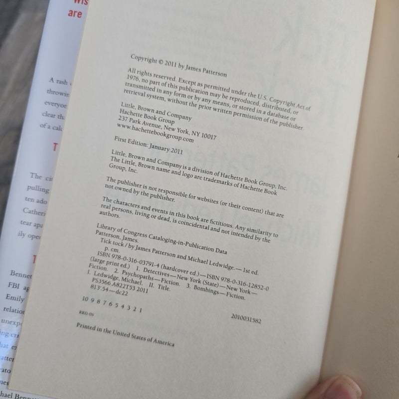 Tick Tock *First Edition*