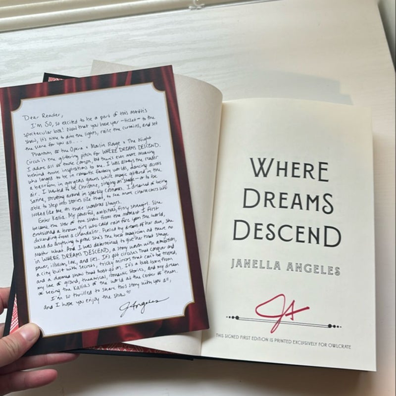 Where Dreams Descend - OwlCrate Edition 