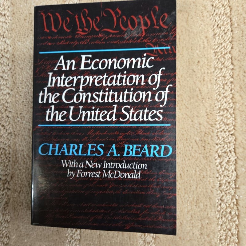 An Economic Interpretation of the Constitution of the United States