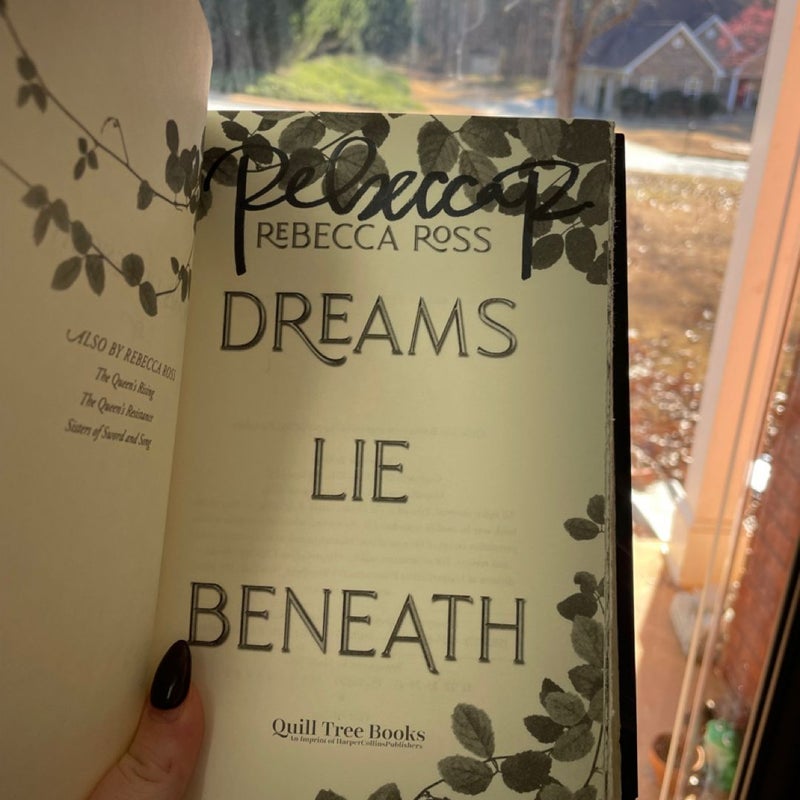 Dreams Lie Beneath (Signed copy!)