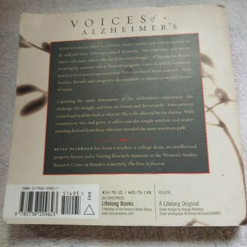 Voices of Alzheimer's