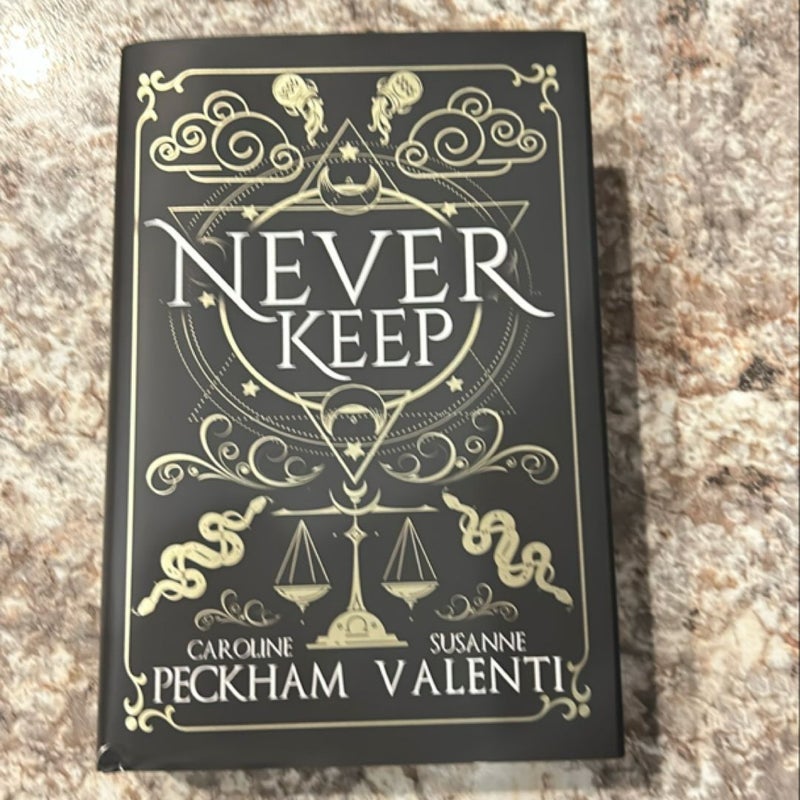 Never Keep (Book 1 in the Sins of the Zodiac Series)