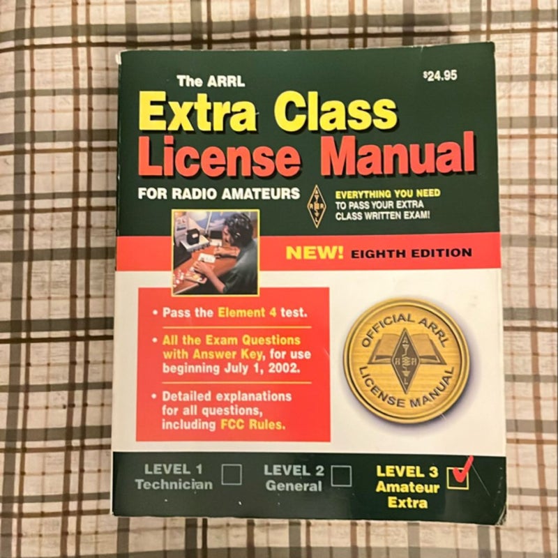 Extra Class License Manual 8th Ed