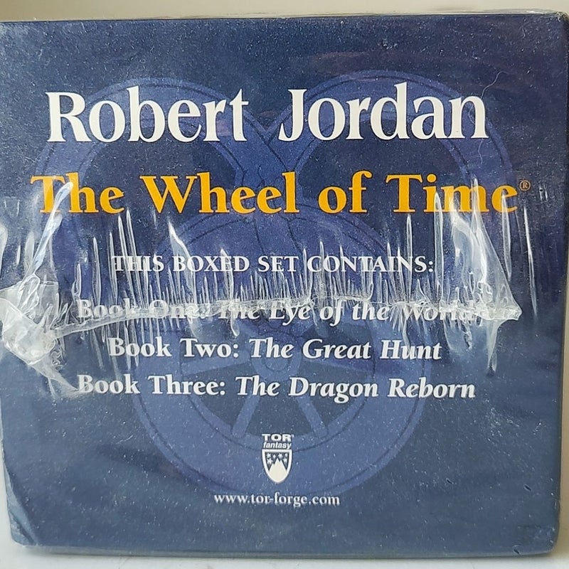 The Wheel of Time Books 1-3 Boxed Set (sealed / unopened)