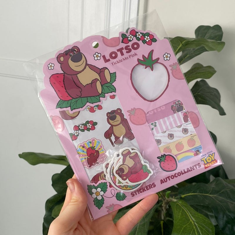 Lotso TOY STORY Double-Layer Stickers 