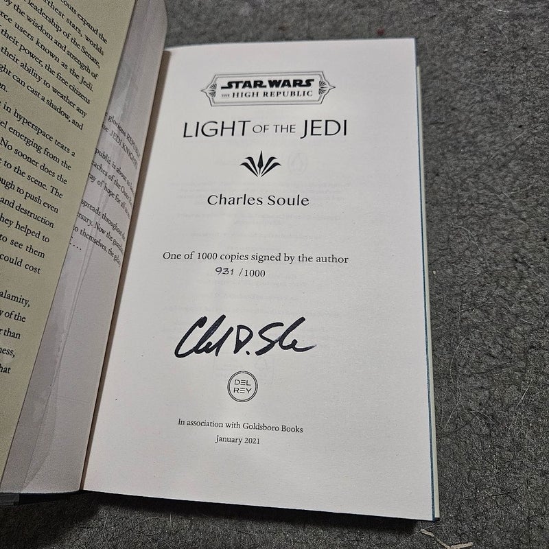 Star Wars: Light of the Jedi (the High Republic)