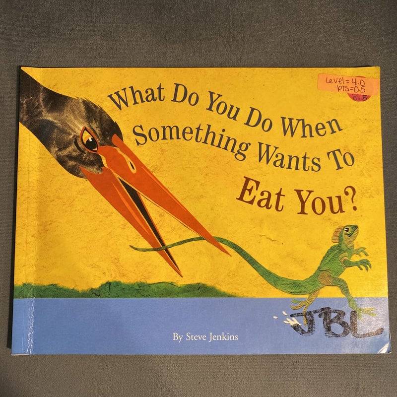 What Do You Do When Something Wants to Eat You?