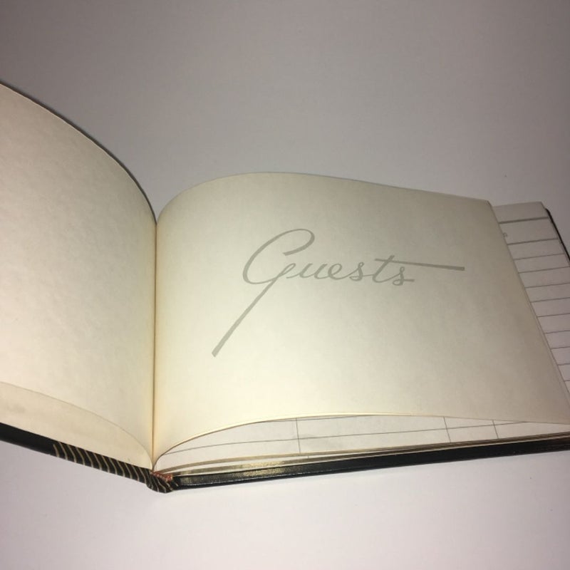 Vintage guest book Artamount New York City 