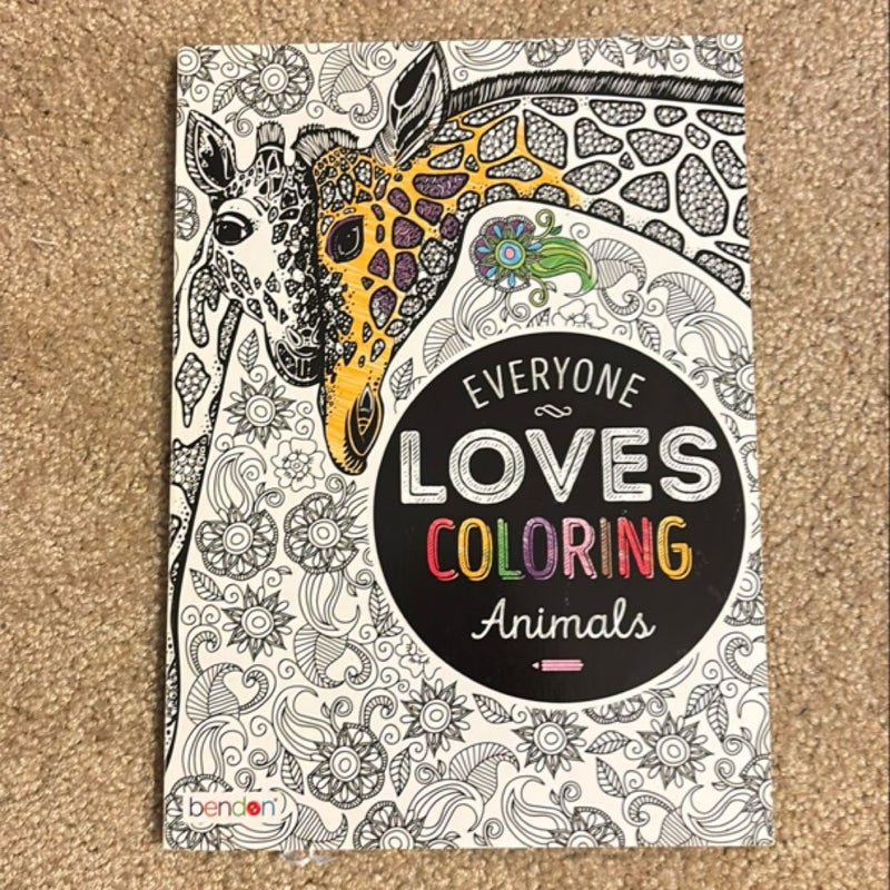 Everyone loves coloring animals